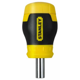 отвертка "multibit stubby" со сменными вставками STANLEY 0-66-357