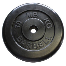 Диск обрезиненный MB Barbell MB-PltB31-10