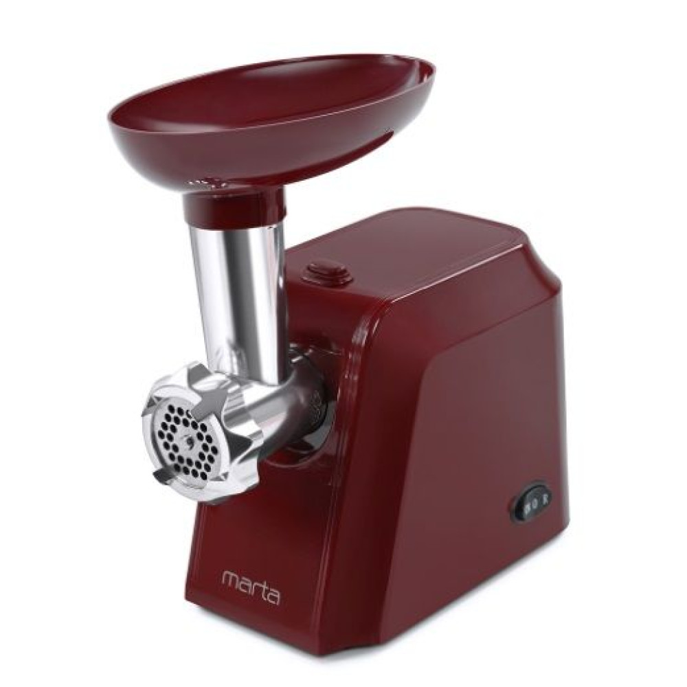 Мясорубка MARTA MT-2087 бордовый гранат