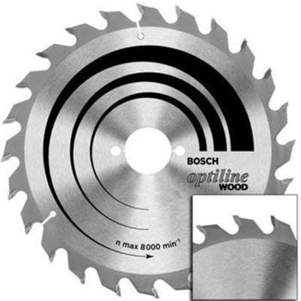 Пила твердосплавная BOSCH 150х20х 24 optiline 592