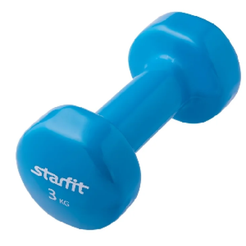 Гантель Starfit DB-101 3 кг синяя