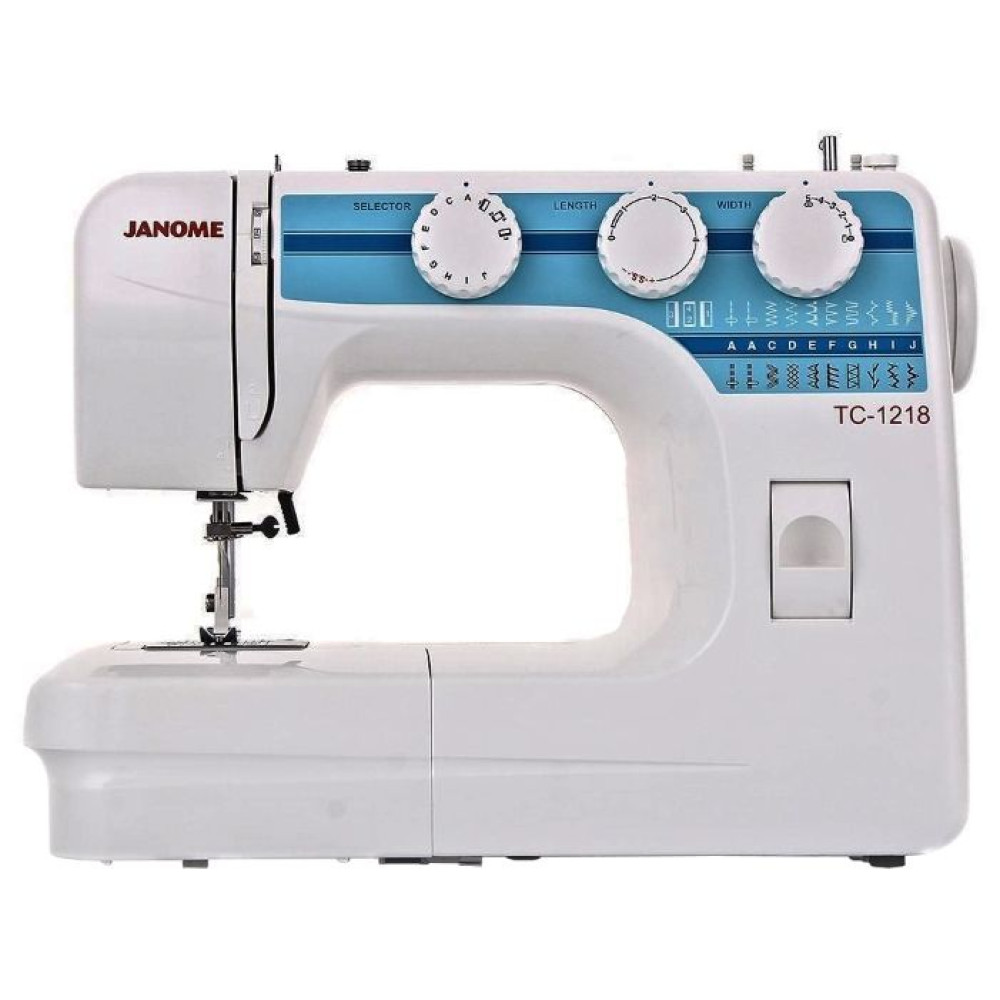 Швейная машина JANOME tc 1218 белый