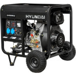 Генератор HYUNDAI dhy 8000le + колеса