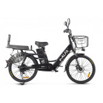 Велогибрид GREEN CITY e-ALFA Lux черный