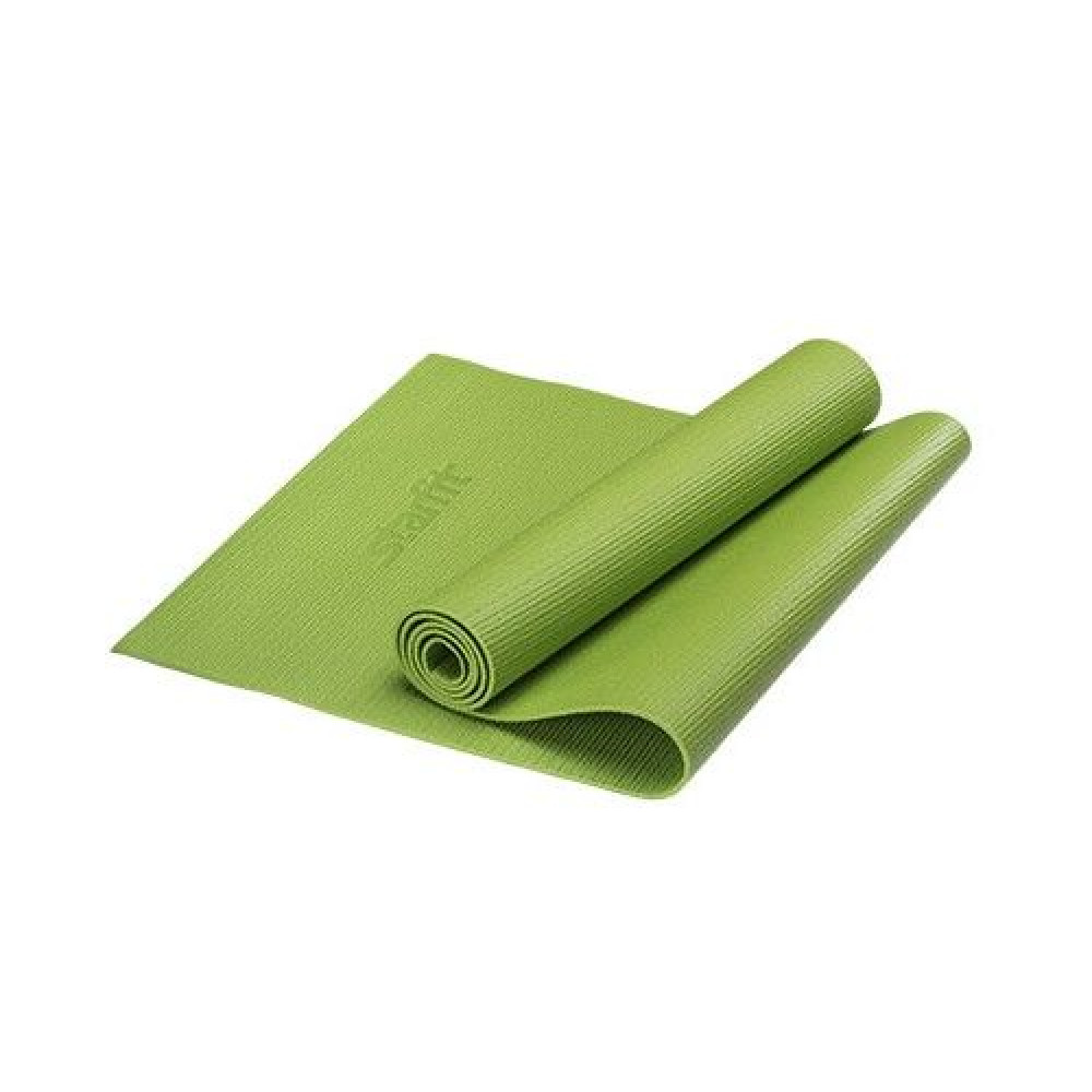 Коврик для йоги Starfit FM-101 PVC 173x61x0,4 см зеленый