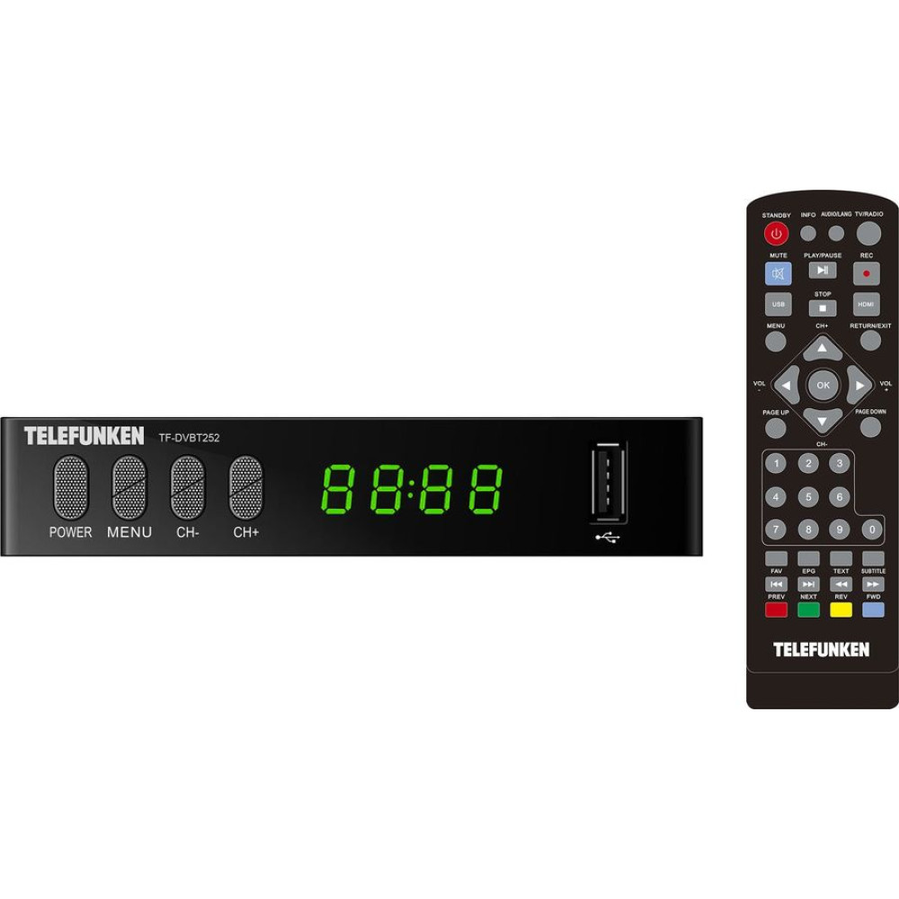 Ресивер DVB-T2 TELEFUNKEN TF-DVBT252