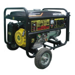 Генератор HUTER dy8000lx-3 с колёсами