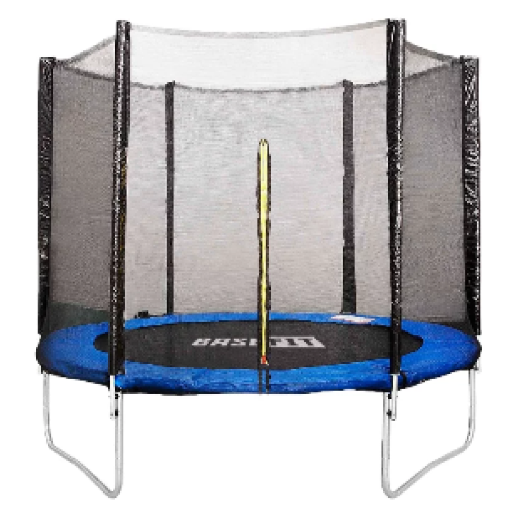 Батут BaseFit TR-201 244 см синий