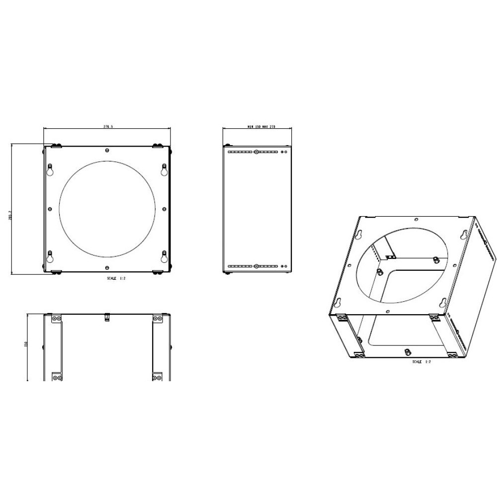 Комплект потолочного крепления ELICA KIT01600