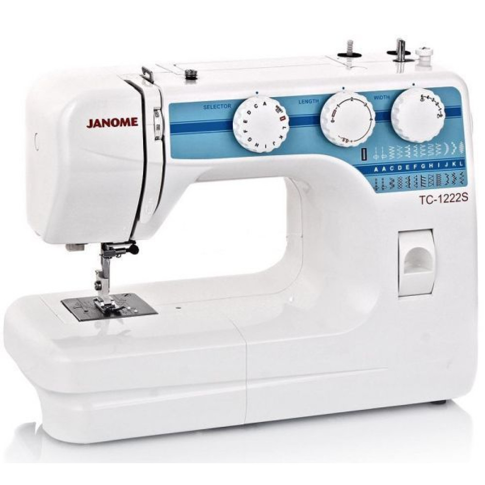 Швейная машина JANOME tc 1222s белый