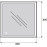 Зеркало BELBAGNO SPC-GRT-800-800-LED-TCH