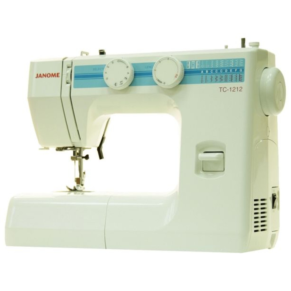 Швейная машина JANOME тс 1212 белый