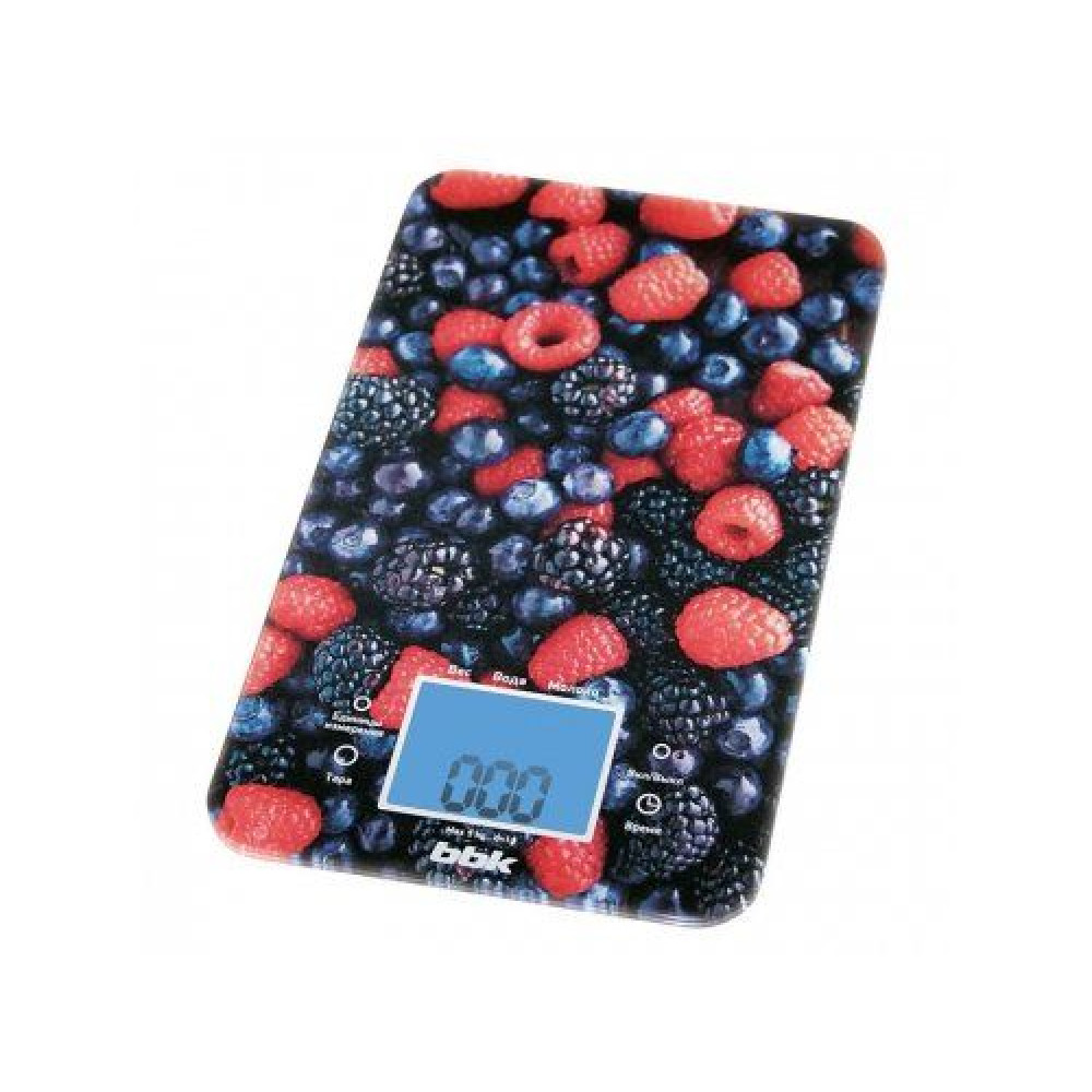 Кухонные весы BBK KS107G черный/красный