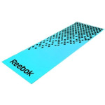 Тренировочный коврик Reebok RAMT-12235BL голубой/черный
