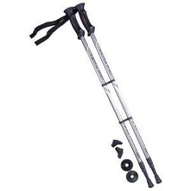 Палки для скандинавской ходьбы Berger Longway 77-135 серый/черный