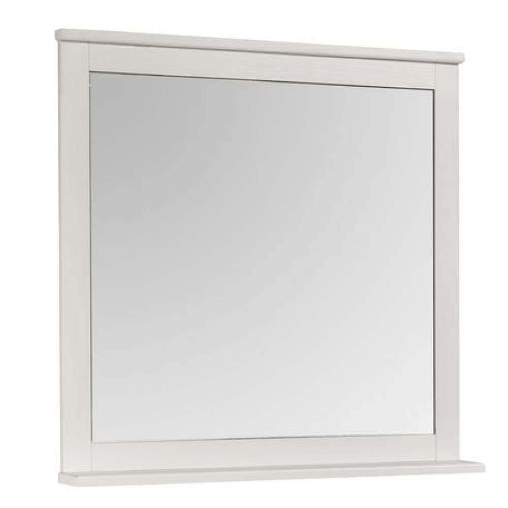 Зеркало АКВАТОН Леон 80 1A186402LBPS0 дуб белый