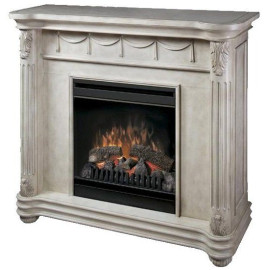 Камин DIMPLEX dfp 7823 ab-eu-d рим белый с бронзой