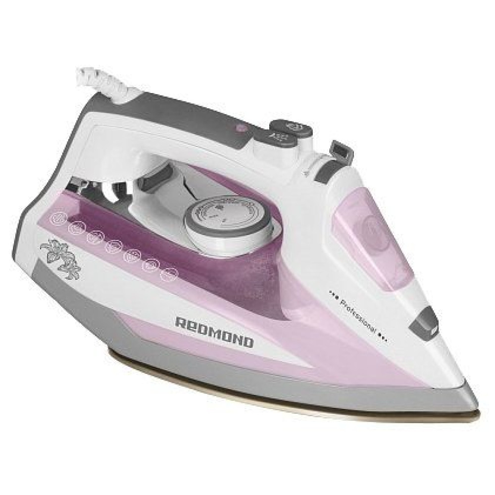 Утюг REDMOND RI-D235 белый/розовый