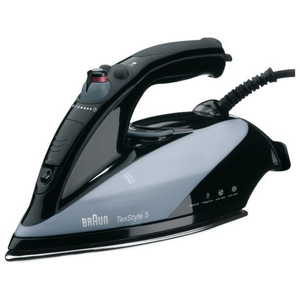 Утюг BRAUN ts 545s black texstyle 5 steam iron