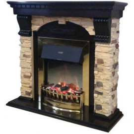 Портал для камина DIMPLEX dublin арочный сланец (дуб)