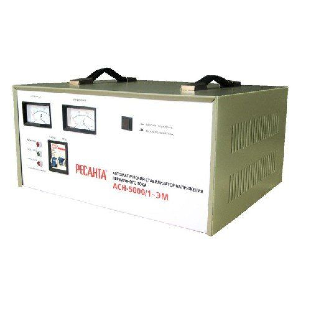 Стабилизатор напряжения РЕСАНТА ach-5000/1-эм