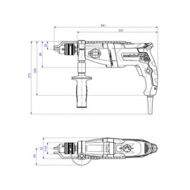 Дрель Metabo SBE 780-2 600781000