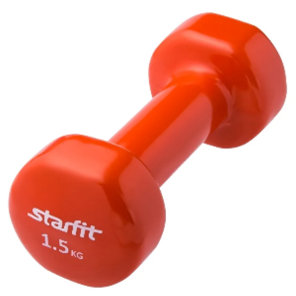 Гантель Starfit DB-101 1,5 кг оранжевая
