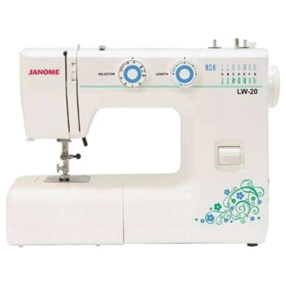 Швейная машина JANOME lw-20 белый