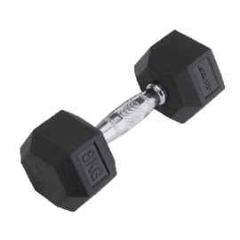Гантель Starfit DB-301 8 кг черная