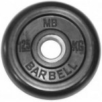 Диск обрезиненный MB Barbell MB-PltB51-1,25