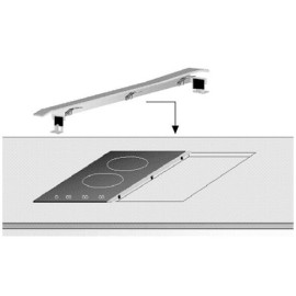 Планка для комбинирования модульных панелей из нержавеющей стали TEKA (40204391)