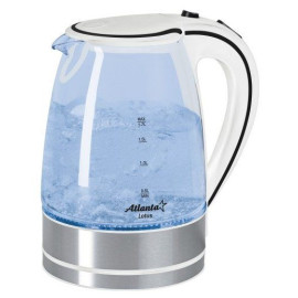 Электрочайник ATLANTA ath-691 бел/черн