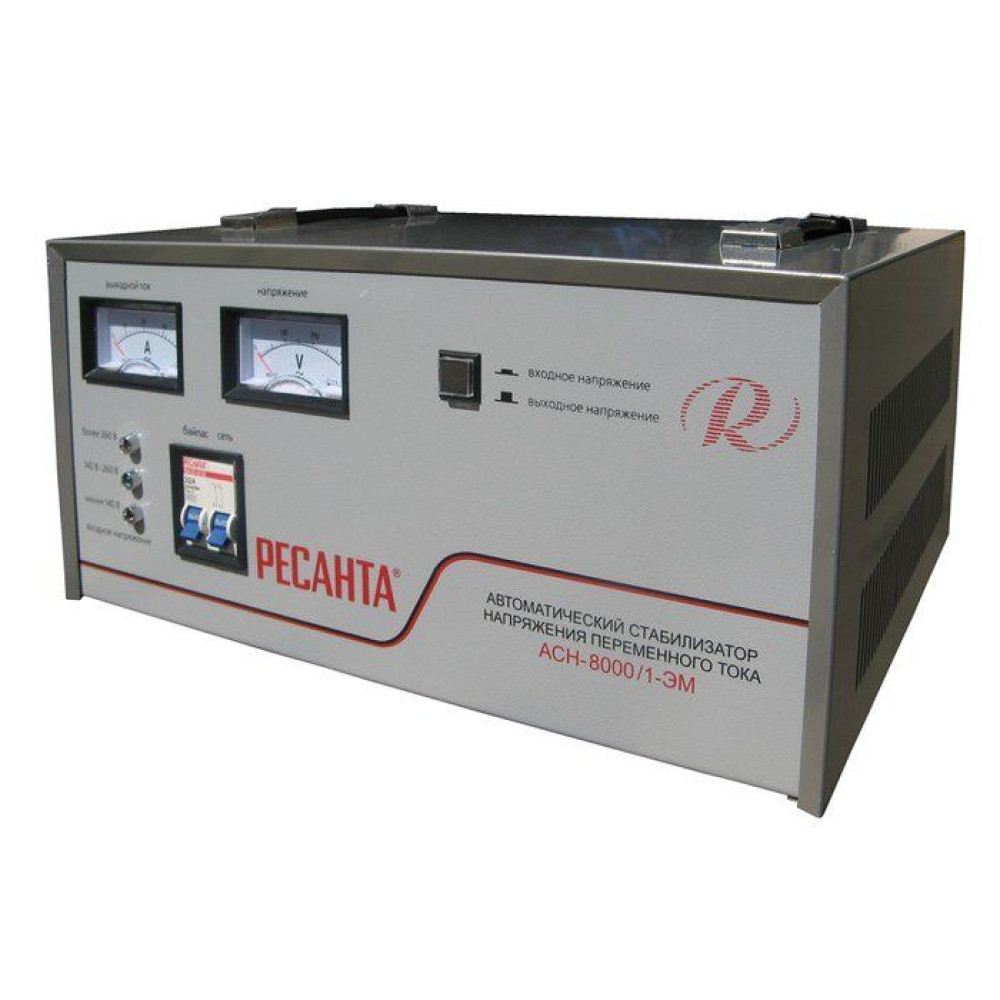 Стабилизатор напряжения РЕСАНТА ach-12000/1-эм