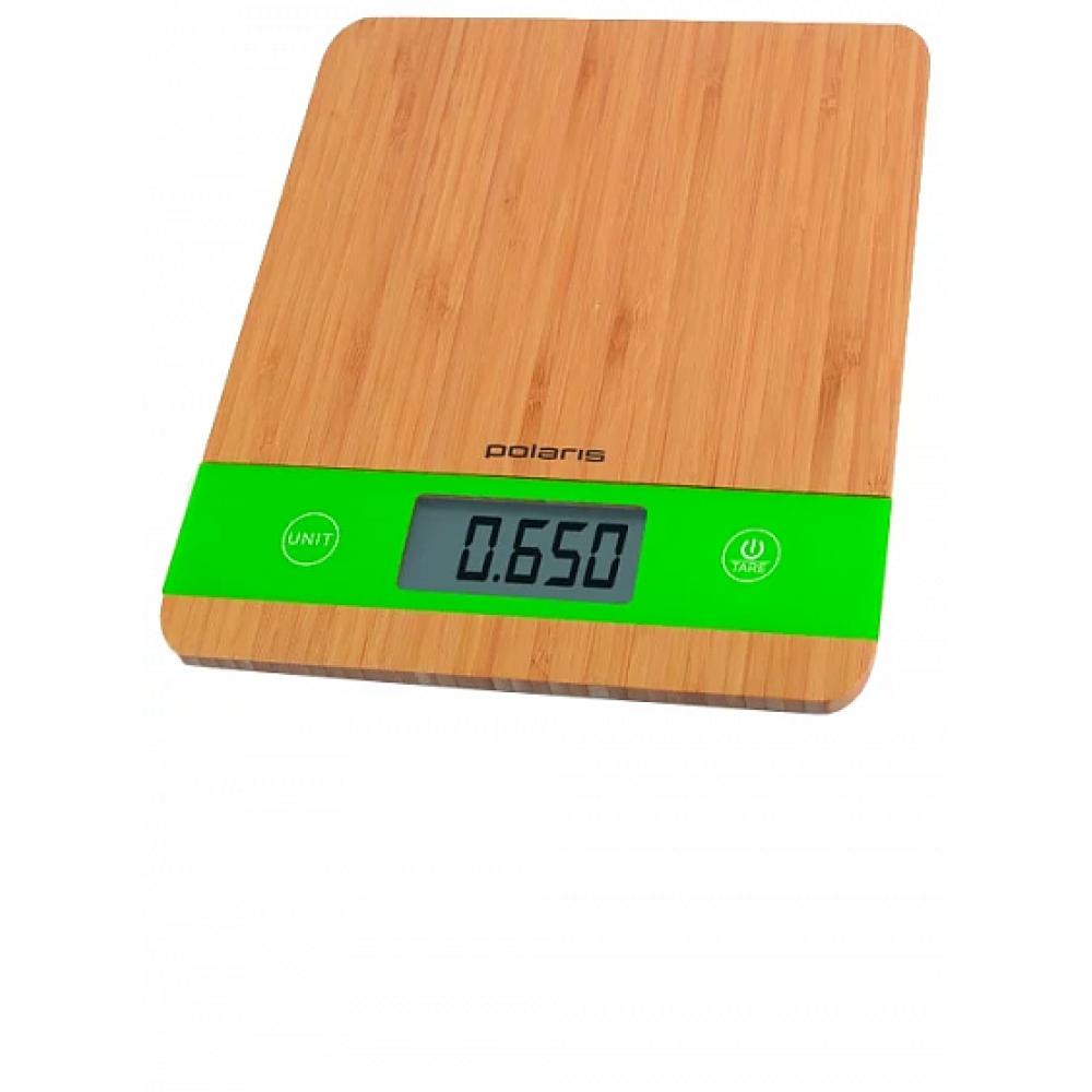 Весы кухонные Polaris PKS 0545D Bamboo