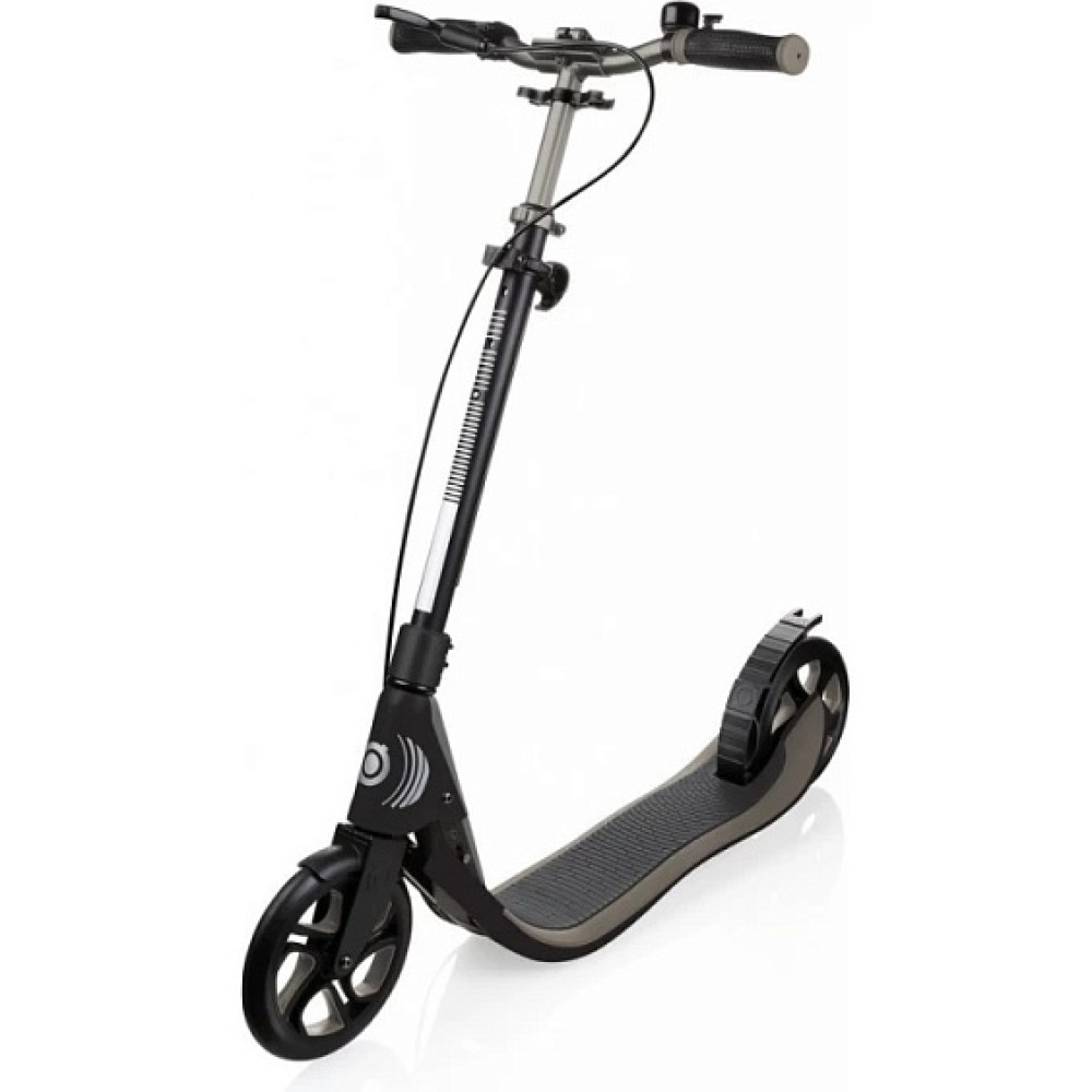 Самокат Globber One NL 205 Deluxe черный/свинцовый/серый