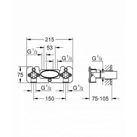 Термостат GROHE Smart Control 26449000