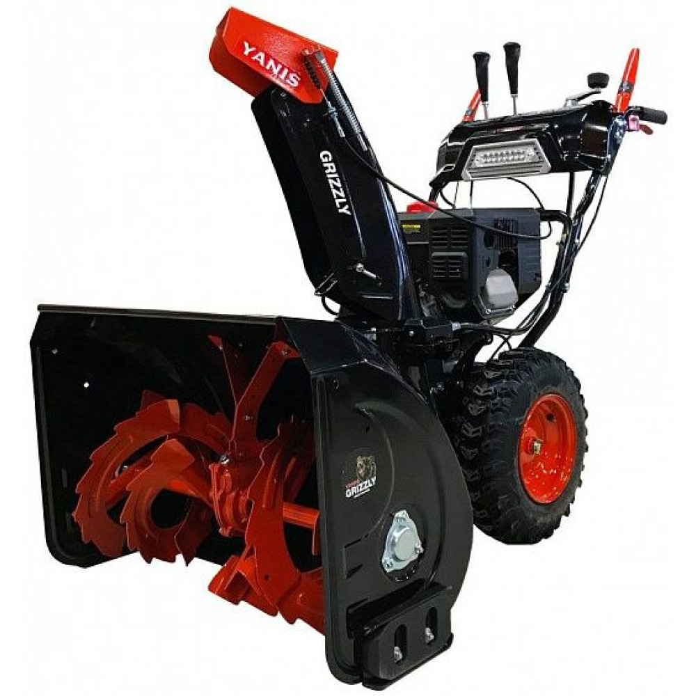 Снегоуборщик самоходный бензиновый YANIS Grizzly SPE30DHL