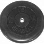Диск обрезиненный MB Barbell MB-PltB51-15