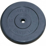 Диск обрезиненный MB Barbell Atlet MB-AtletB51-10