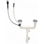 Сифон KUPPERSBERG 2675-l-sm-270-als (круглый, к. автомат на 2 чаши)
