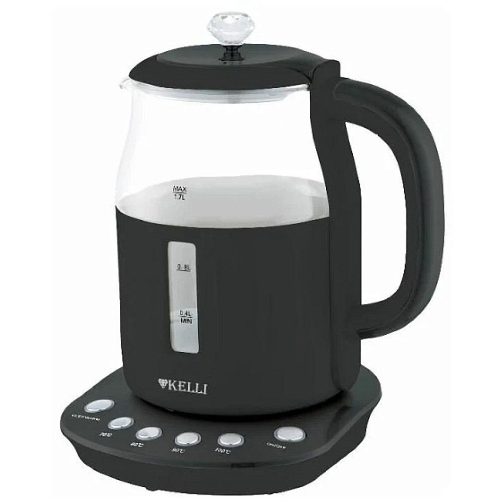 Чайник электрический KELLI KL-1373 чёрный