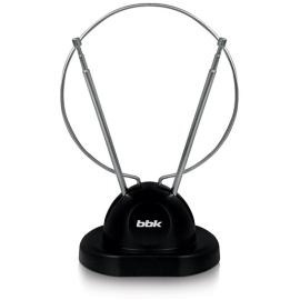 Антенна BBK DA-02 черный, цифровая DVB-T, комнатная,пассивная