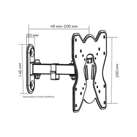 Кронштейн BAFF BPS 13-43