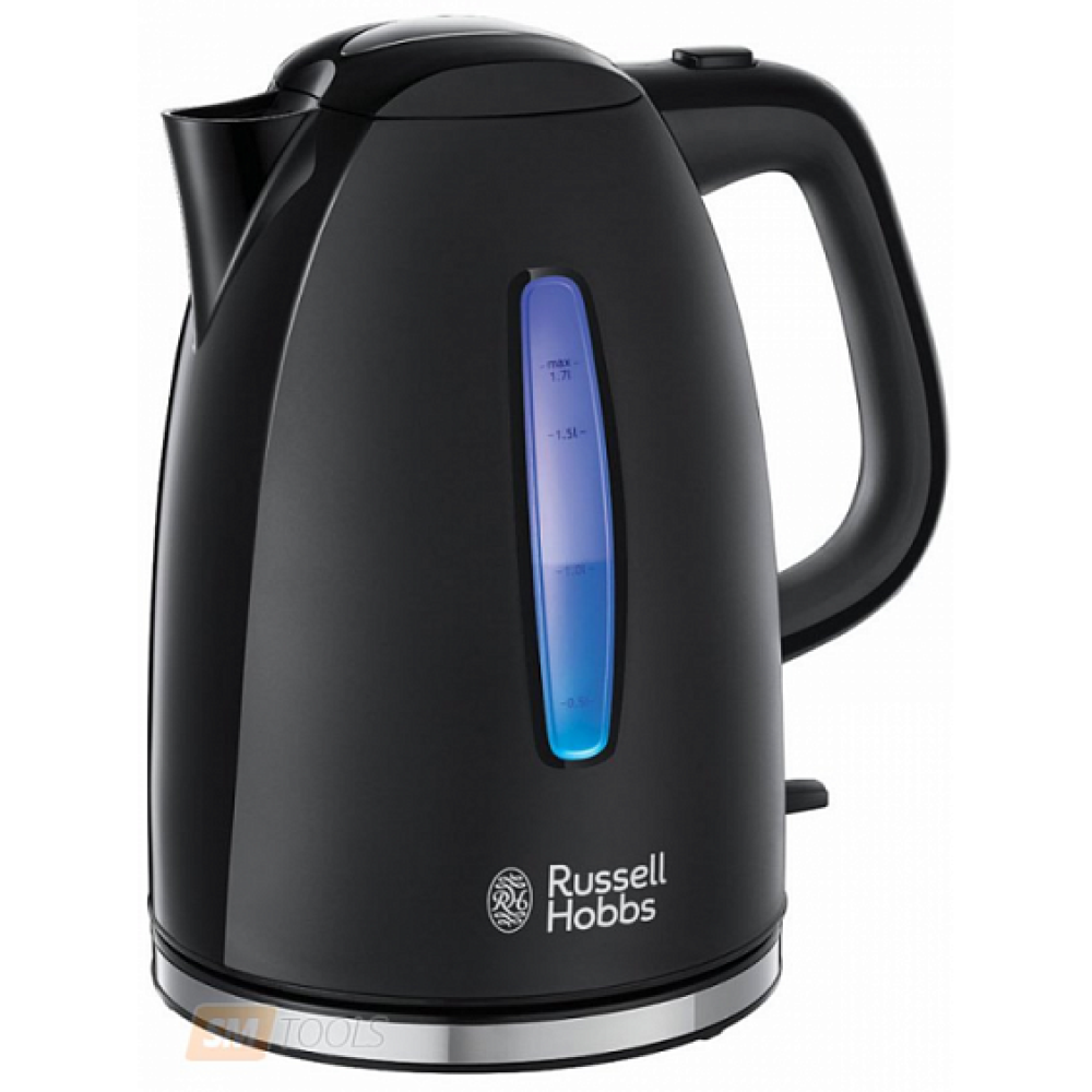 Электрочайник RUSSELL HOBBS 22591-70 Textures Plus(Black Kettle)