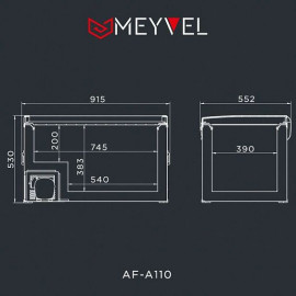 Автохолодильник MEYVEL AF-A110