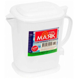 Электрочайник Маяк ЭЧ 1,7/1,2-220 белый
