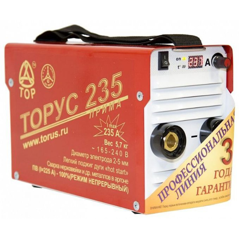 Сварочный инвертор ТОРУС 235 прима