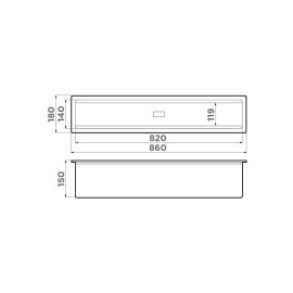Сушка для посуды OMOIKIRI DRY-03 PRO WH 4999042