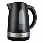 Электрочайник GORENJE K15BK черно-серебристый