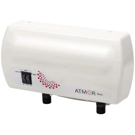 Проточный водонагреватель ATMOR basic 5 квт кран
